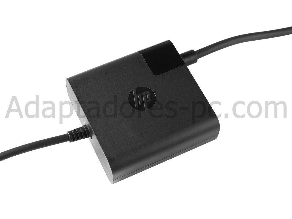 Original 45W USB-C Cargador HP Chromebook 14b-nb0052nf 14b-nb0030ng 14b-nb0335ng AC Adaptador
