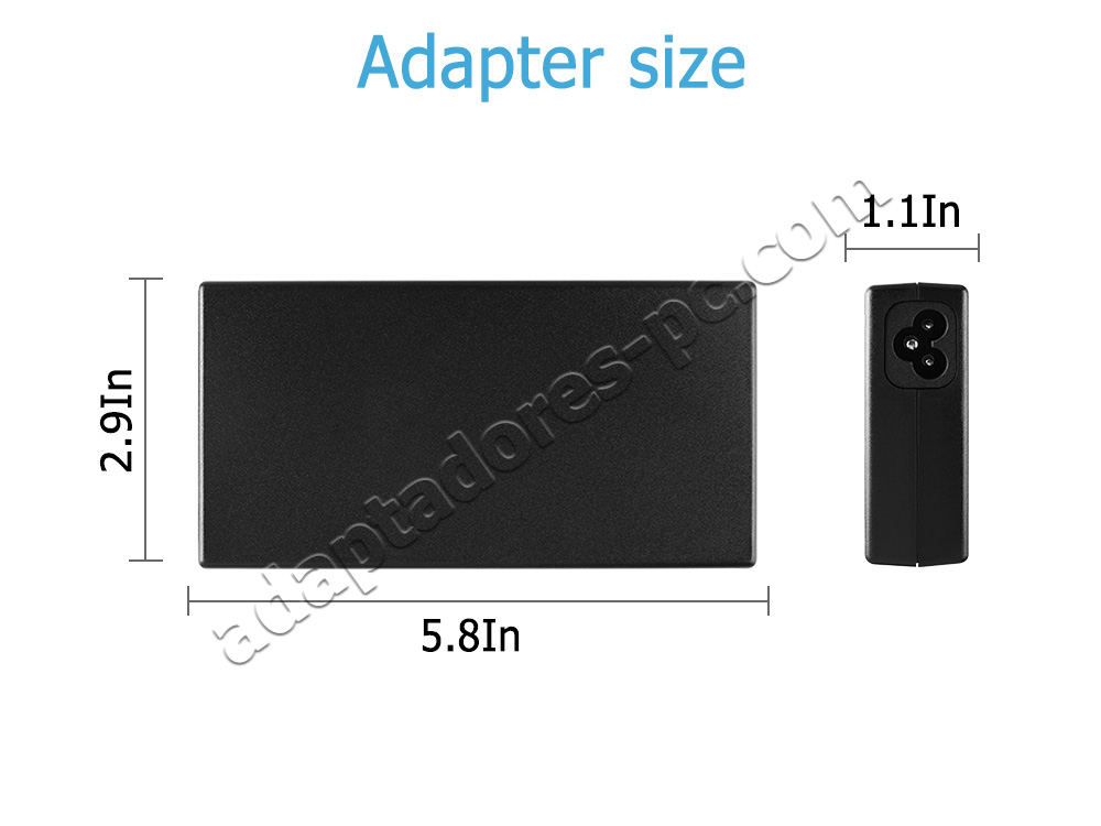 Original 120W Cargador HP USB-C G5 Dock L64087-001 L64086-001 AC Adaptador