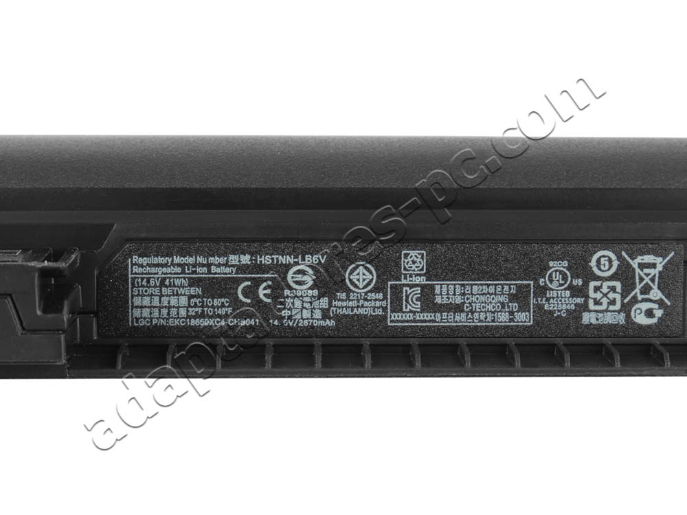 41Whr Original Batería HP 15-ac082tu 15-ac083tx 15-ac084tu