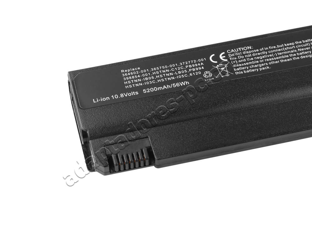 5200mAh 56Wh Batería HP 360483-001 360483-003