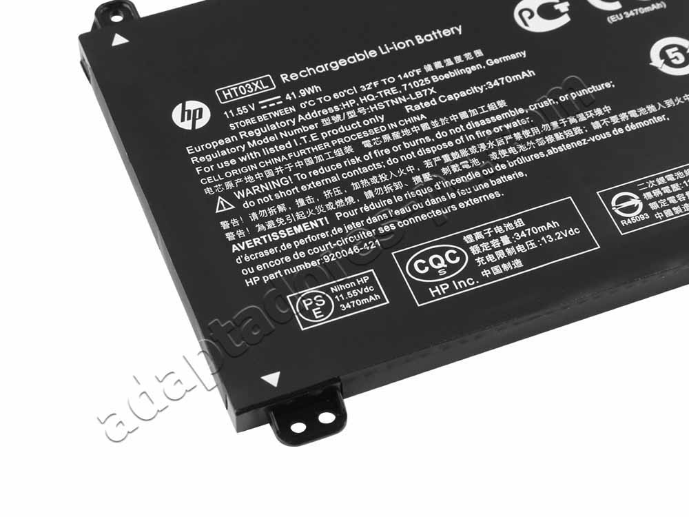 Original Batería HP 15s-fq2000 15s-eq2000 3470mAh 41.9Wh