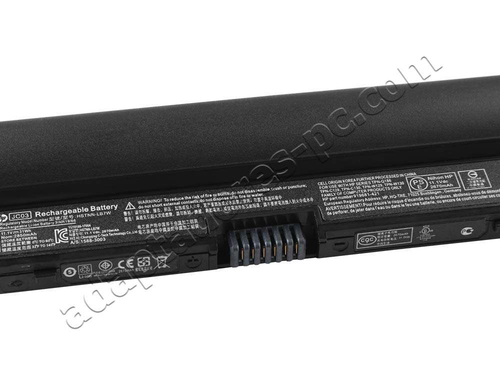 Original Batería HP 15-bs021ns 15-bs545tu 2850mAh 31Wh