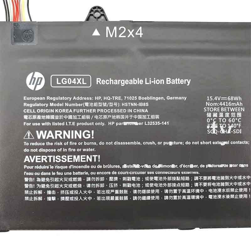 Original Batería HP Pavilion 15-cs3004ns 15-cs3719nd 15-cs3080ur 4416mAh 68Wh