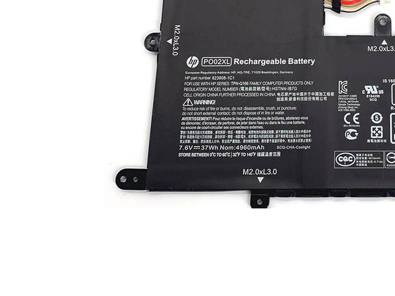 Original Batería HP Stream 11-r000nf 11-r000ns 11-r014tu 4960mAh 37Wh