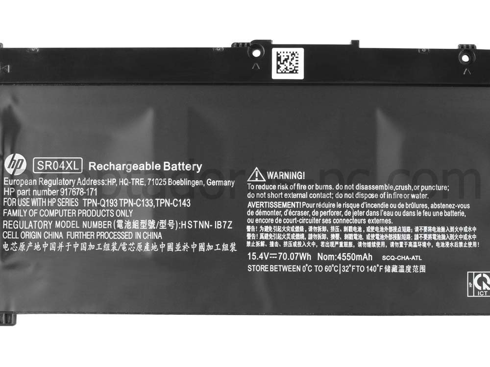 Original Batería HP Omen 15-ce002ns 15-ce033ns 4550mAh 70.07Wh