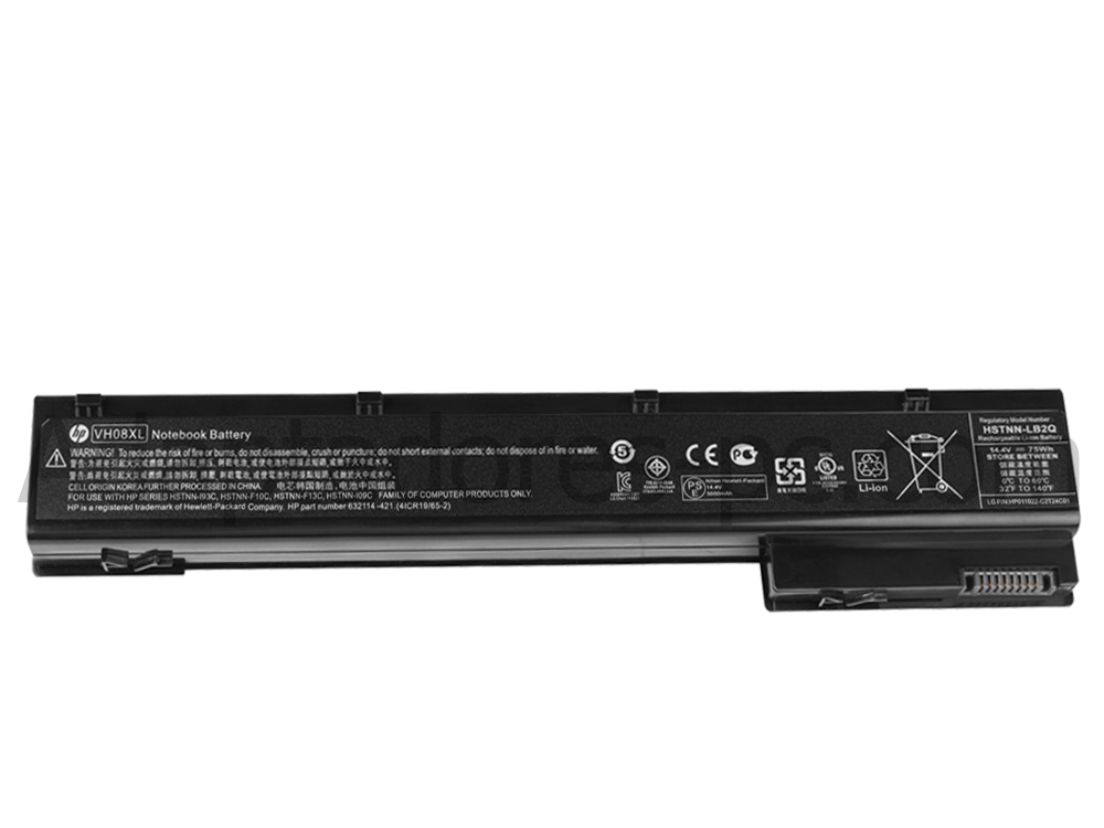 Original 5200mAh 75Wh Batería HP compaq 632425-001 HSTNN-I93C