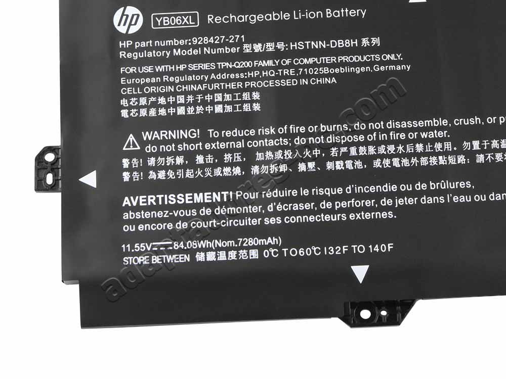 Original Batería HP Spectre x360 15-ch000 7280mAh 84.08Wh