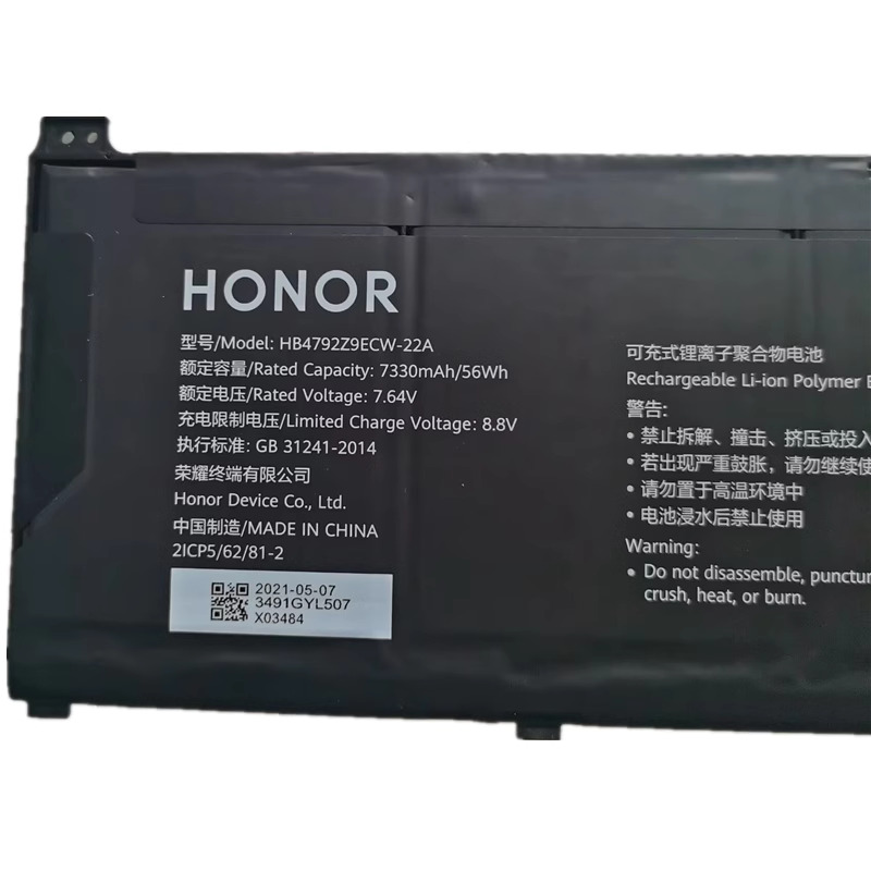 Original Batería Honor NMH-WFQ9HN 7330mAh 56Wh