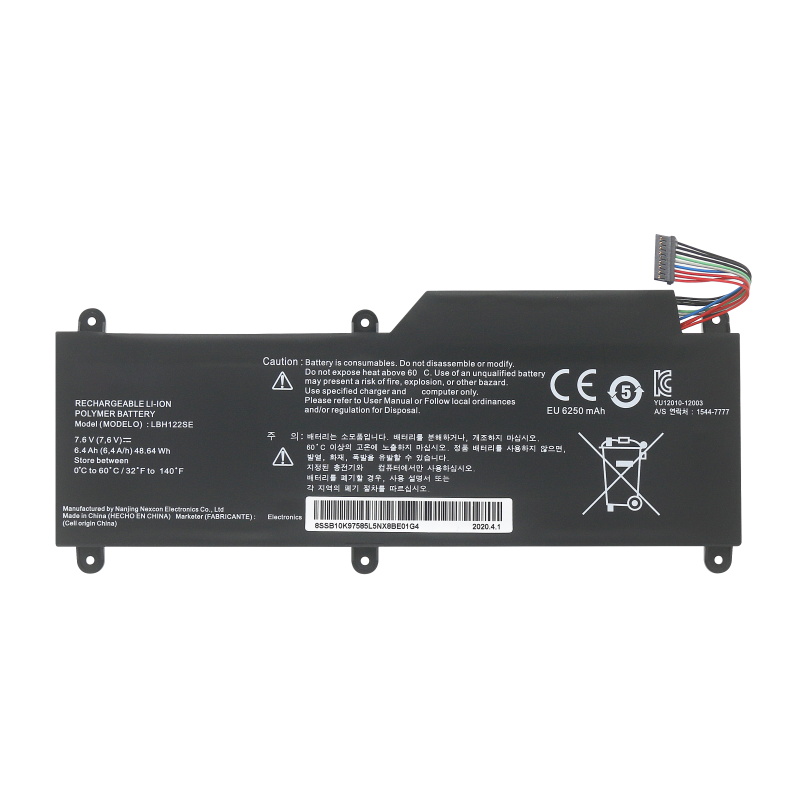 Batería LG 15U530-GH30K 6400mAh 48.64Wh