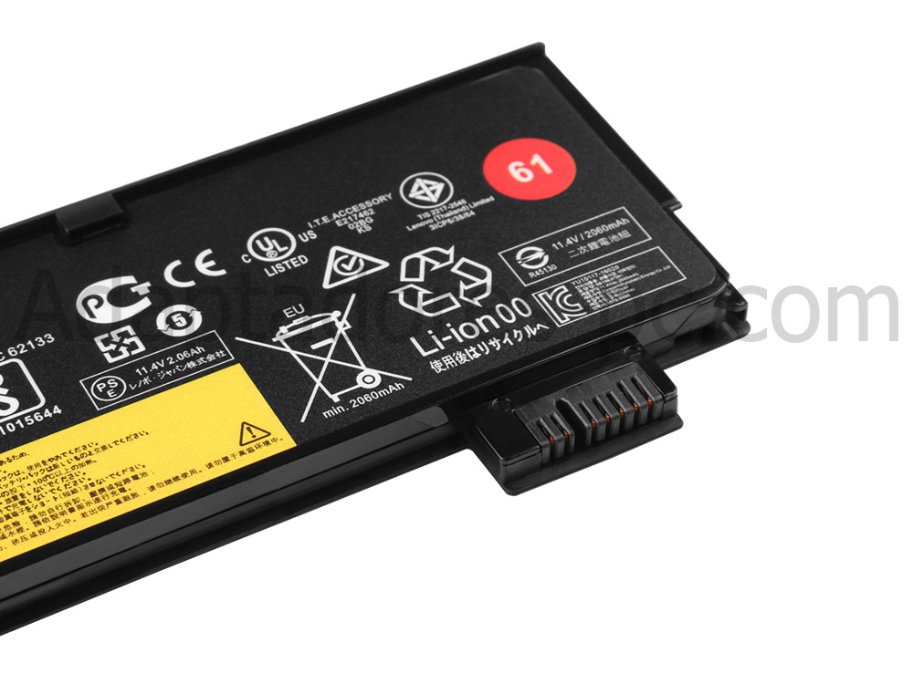 Original 2100mAh 24Wh Batería Lenovo 01AV490