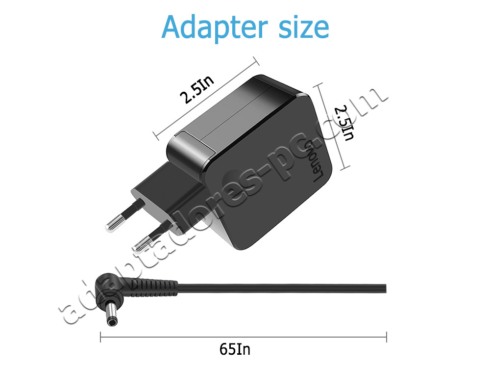 Original 45W Lenovo IdeaPad 320-15IKB 80XL Adaptador Cargador + Cable