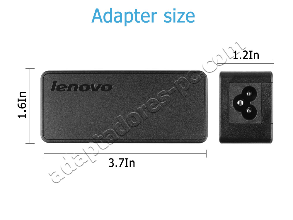 45W Lenovo ThinkPad Edge E550c 20E0 AC Adaptador Cargador