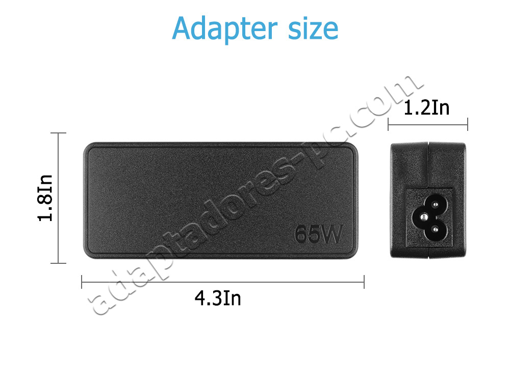 Original 65W Lenovo IdeaPad S530-13IWL 81J70042GE AC Adaptador Cargador
