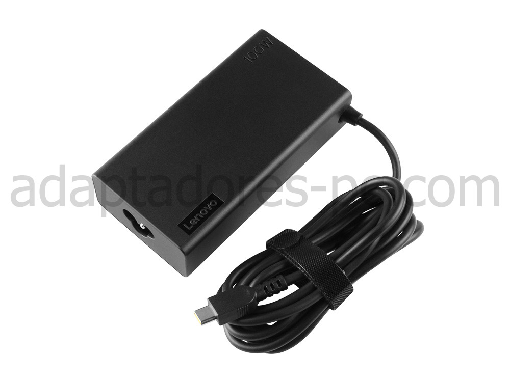 Original 100W USB-C Cargador Lenovo IdeaPad Slim 5 16IMH9 83DC AC Adaptador + Cable