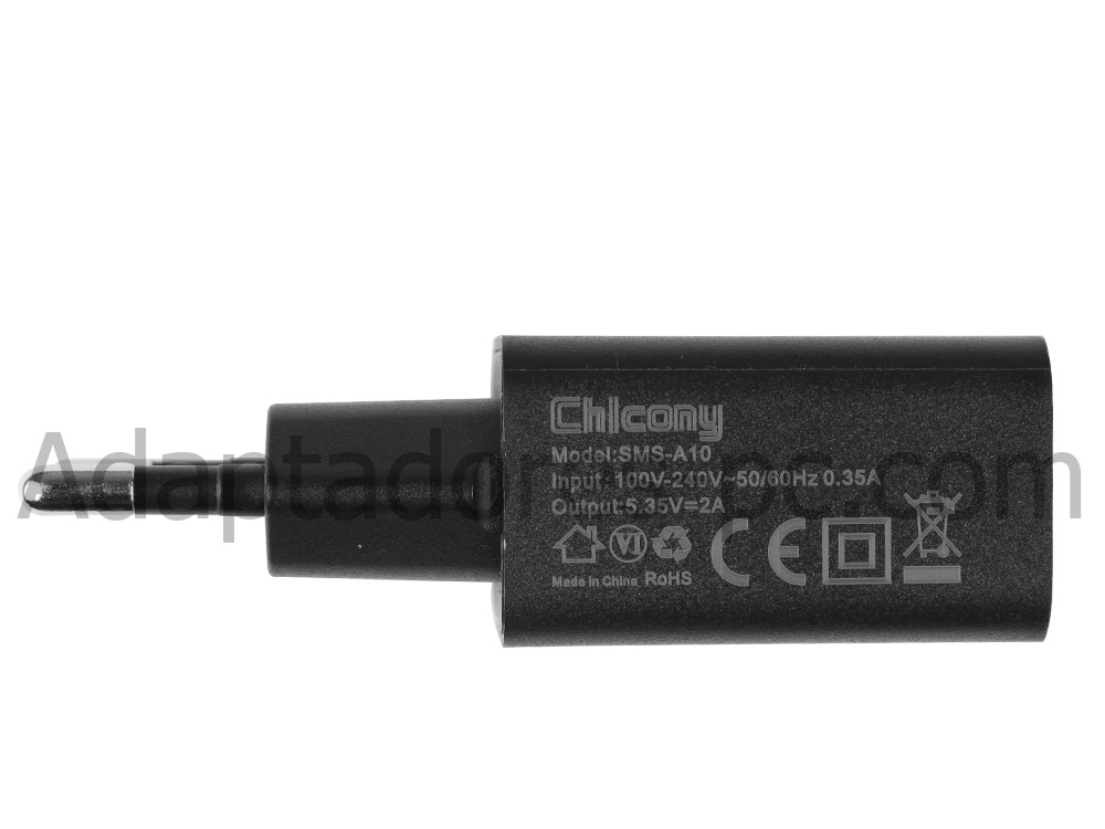 10W Lenovo Tab M7 (3rd Gen) ZA8D AC Adaptador Cargador