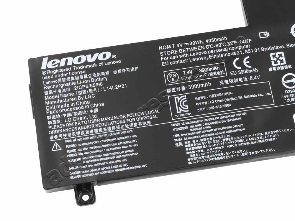 Batería Original Lenovo IdeaPad 310S-14IKB 30Whr