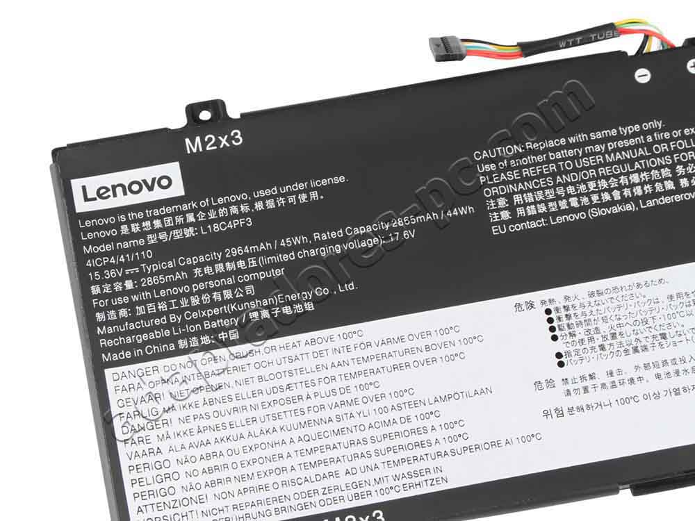 Original 2964mAh 45Wh Batería Lenovo ideapad C340-14IWL 81N4001MGE