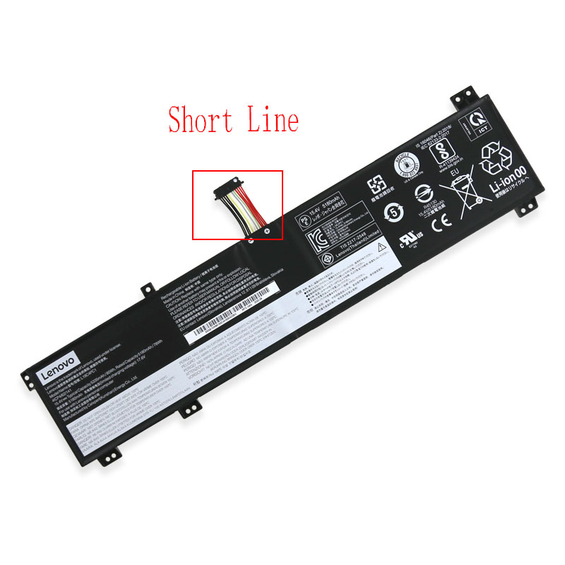 Original Batería Lenovo Legion 5 15ARH05H 82B1 5350mAh 80Wh