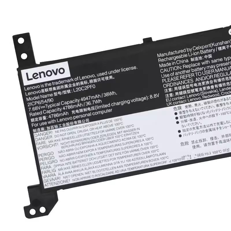 Original Batería Lenovo V15 G2 ITL 82KB00N8SP 4947mAh 38Wh