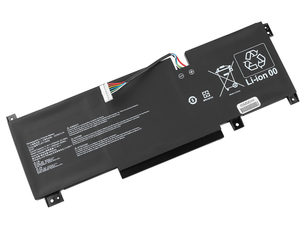 Batería MSI 9S7-16V611-036 4700mAh 53.5Wh