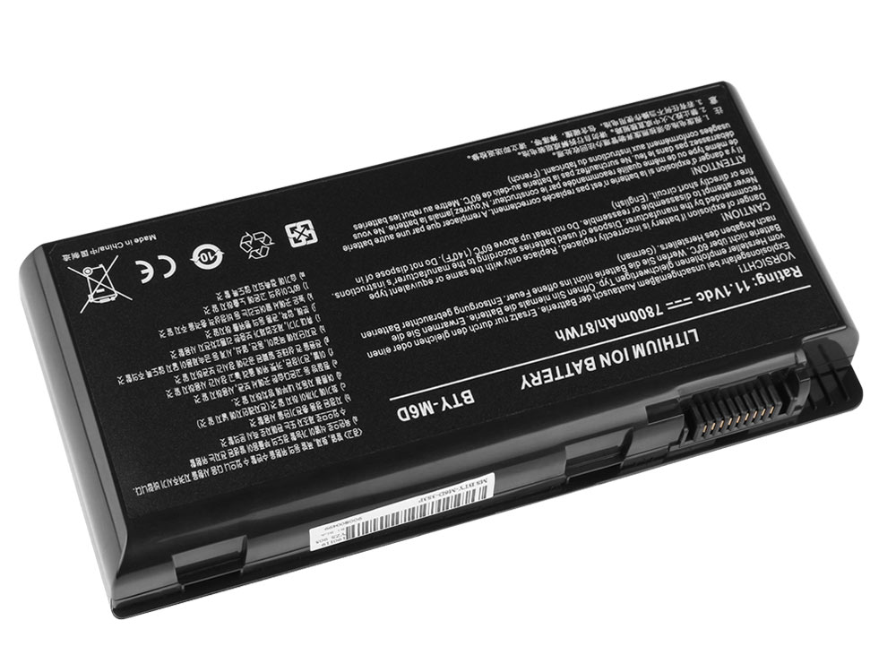 Original 7800mAh MSI GT70 2OC-031TR GT70 2OD Batería