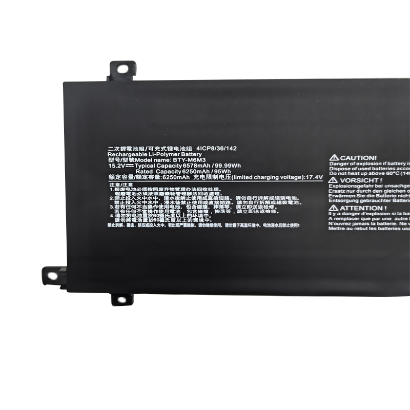 Batería MSI 9S7-15M211-006 6578mAh 99.99Wh
