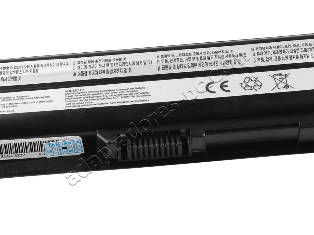 Batería Medion Akoya Mini E1312 MD 97690 5200mAh 58Wh