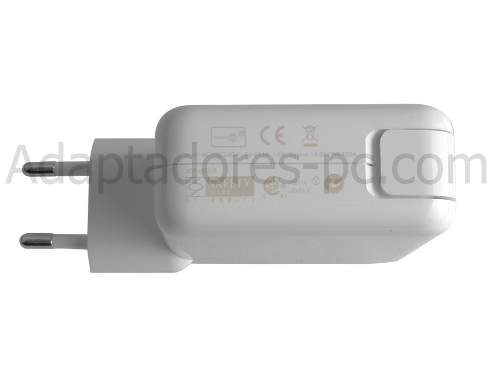 45W AC Adaptador Cargador para Apple MacBook Air MJVP2D/A Magsafe 2