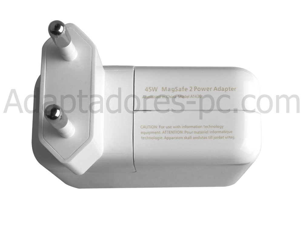 45W AC Adaptador Cargador para Apple MacBook Air MJVP2D/A Magsafe 2