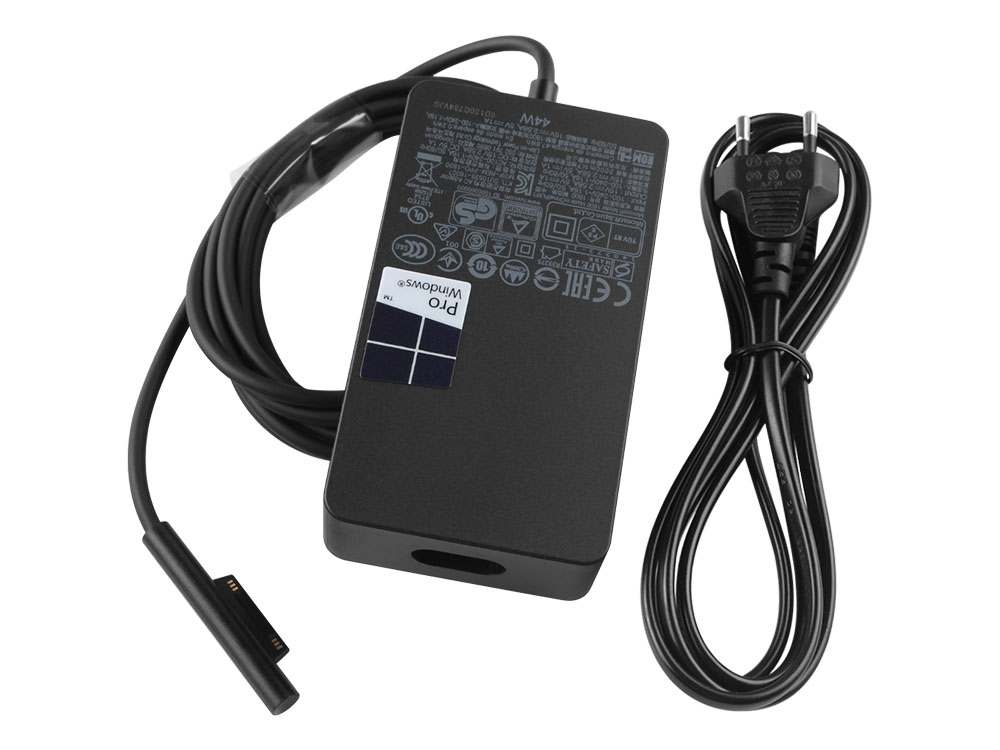 Original 44W Microsoft Surface Laptop 1769 AC Adaptador Cargador