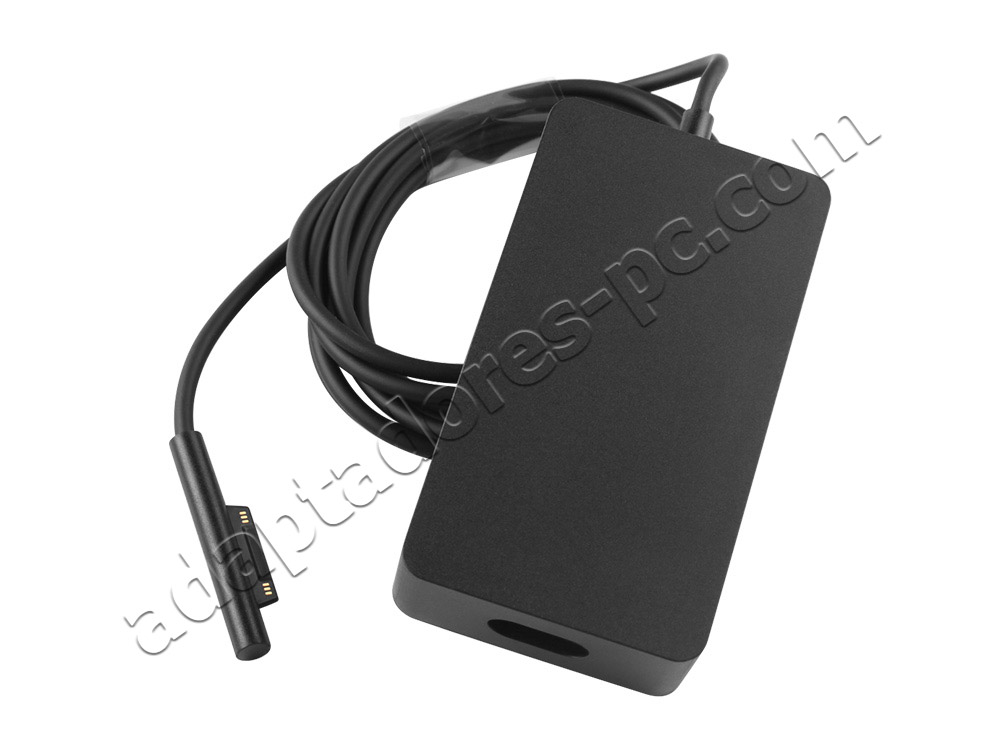 Original 44W Microsoft Surface Laptop 1769 AC Adaptador Cargador