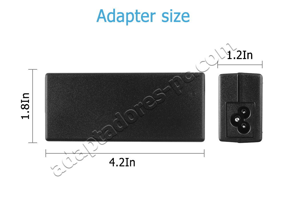 Original 65W AC Adaptador Cargador Packard Bell easynote tk36 tk37