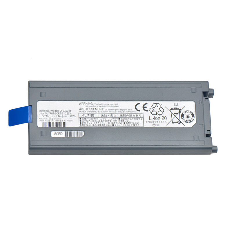 5700mAh Panasonic CF-VZSU58 CF-VZSU58U Original Batería