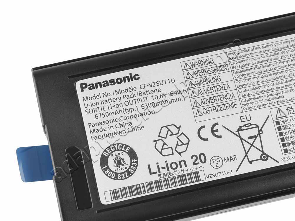 Original Batería Panasonic CF-53DA304FW CF-53SSLAY1M 4200mAh 46Wh