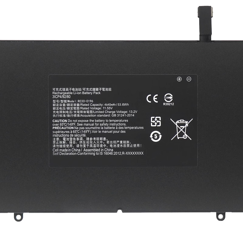 Batería Razer Blade Stealth RZ09-01962E11 4640mAh 53.6Wh