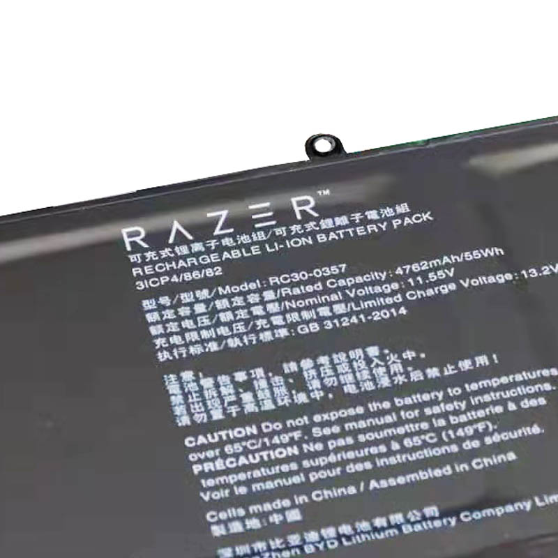 Original Batería Razer RC30-0357 3ICP4/86/82 4762mAh 55Wh