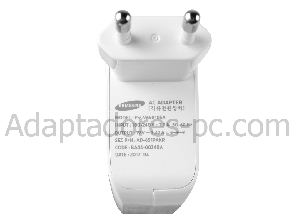 65W Samsung NP930XCJ NP930XCJ-K01US AC Adaptador Cargador