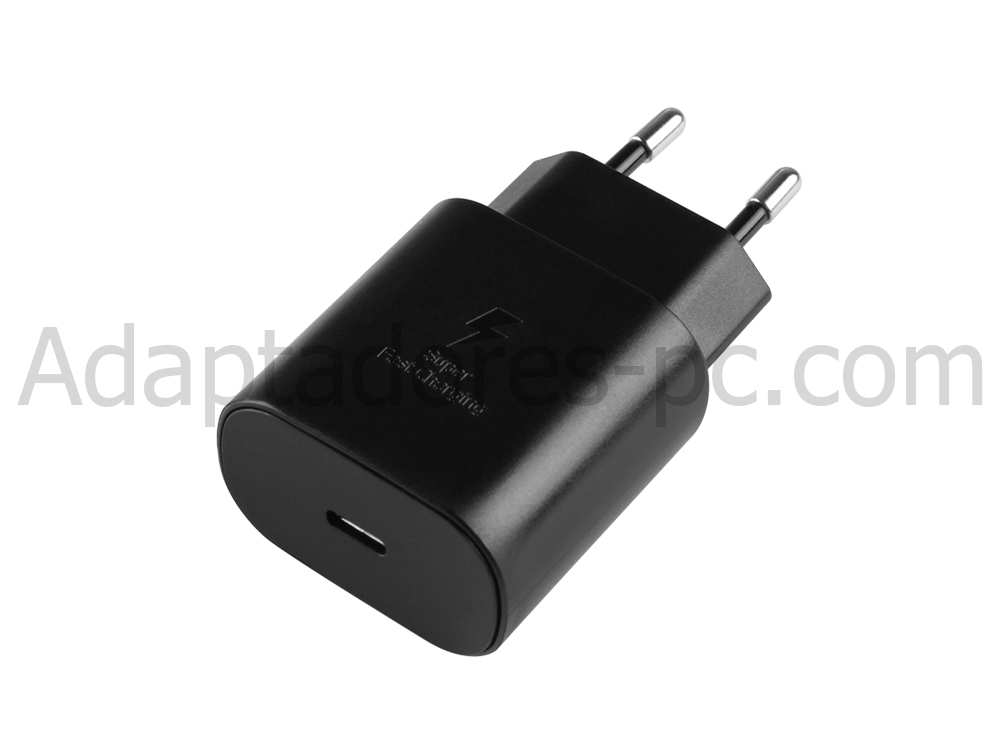 Original 25W Samsung Galaxy A21s SM-A217M AC Adaptador Cargador