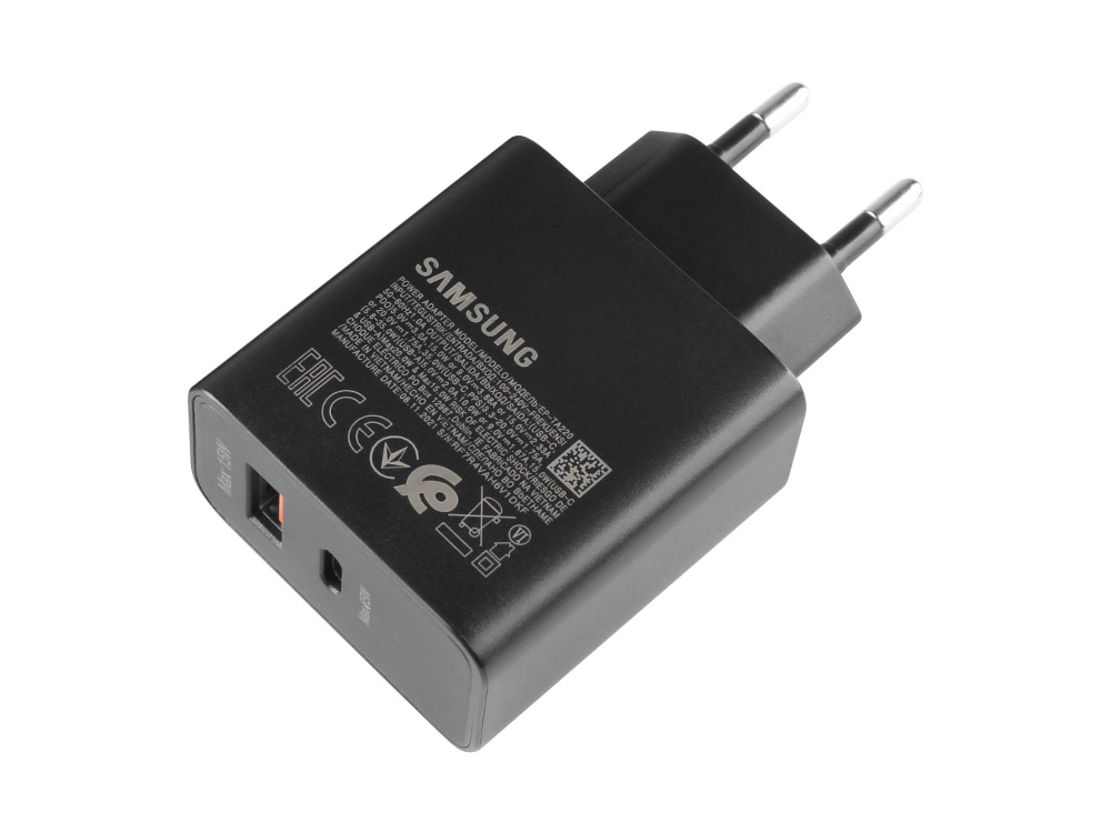 Original 35W Double USB-A/USB-C Cargador Samsung Galaxy Tab S6 Lite SM-P610