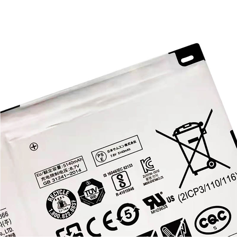 Original Batería Samsung Chromebook Pro XE510C24 5140mAh 39Wh