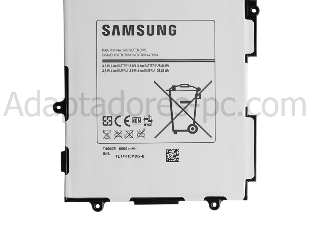 Original 6800mAh 25.84Wh Samsung GT-P5200 GT-P5210 GT-P5220 Batería
