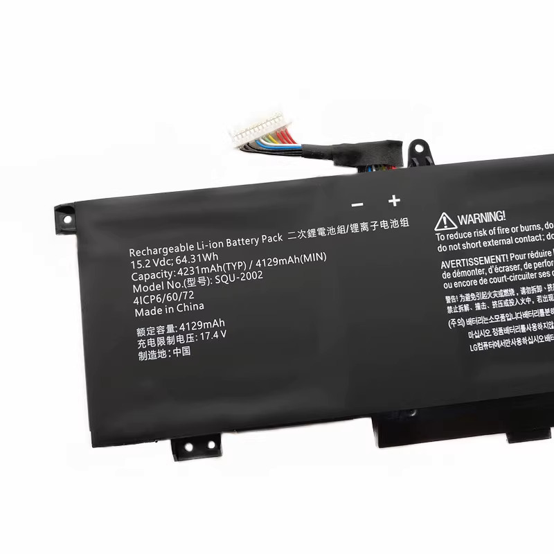 Batería Thunderobot SQU-2002 4231mAh 64.31Wh