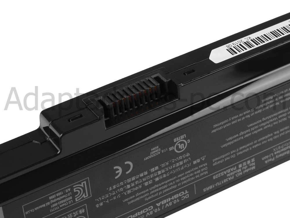 4400mAh Toshiba Satellite A665-S6067 A665-S6070 A665-S6079 Batería