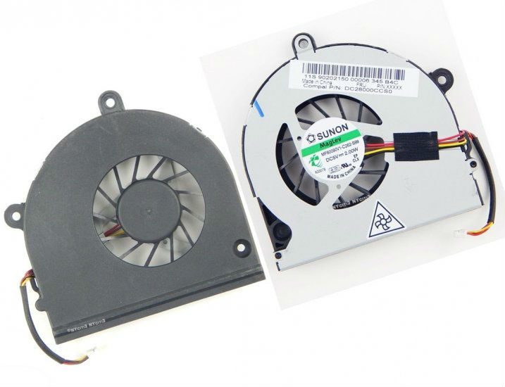 Original Ventilador CPU Toshiba KSB06105HB DC280009UD0 - Haga un click en la imagen para cerrar