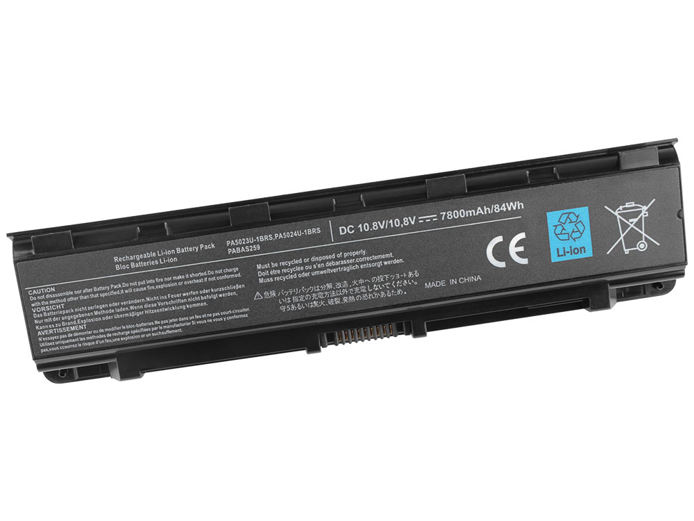 7800mAh Toshiba PABAS272 Batería