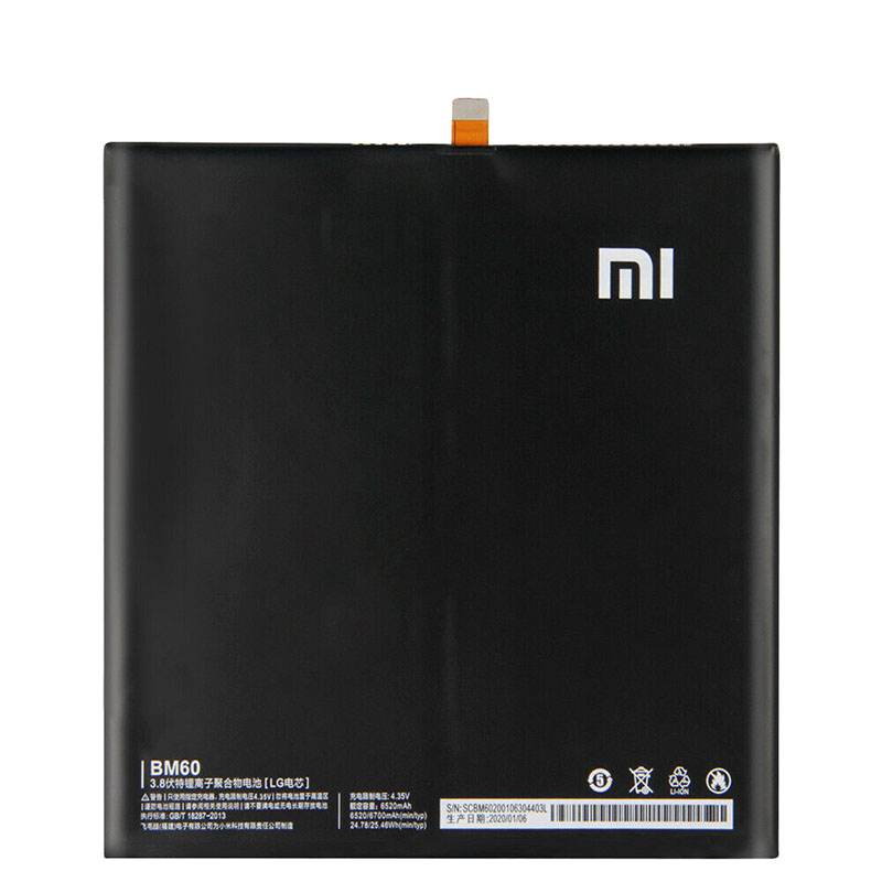 Original Batería Xiaomi Mipad 1 A0101 6520mAh 23.71Wh