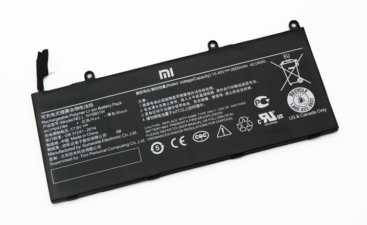 Original Batería Xiaomi MI Ruby 15.6 2600mAh 40Wh