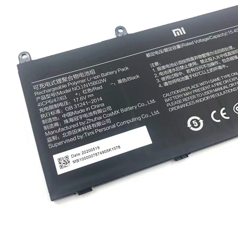 Original Batería Xiaomi 171502-A1 2600mAh 40.04Wh